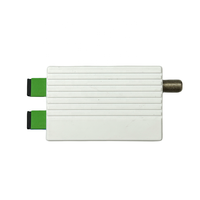 Récepteur optique passif mini fibre optique FTTH Catv Node 1550nm WDM OR18P 1 RF 2 ports RF Mode triplexeur avec fonction WDM AGC