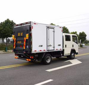 <span class=keywords><strong>Camion</strong></span> <span class=keywords><strong>frigorifique</strong></span> diesel compact Howo 16m pour le transport de légumes et fruits en chaîne du froid avec élévateur hydraulique, <span class=keywords><strong>camion</strong></span> congélateur - Product Image 3