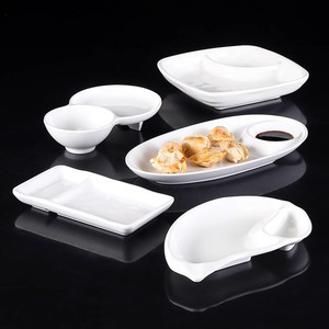 Xiangyuan Meimei <b>melamine</b> snack <b>plate</b>, commercial shrimp <b>plate</b> with vinegar dish, dumpling <b>plate</b>, cold dish <b>plate</b>, crispy pork - Product Image 3