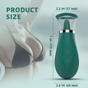 Grosir puting payudara penghisap lidah jilat 3 mode hisap mainan pasangan seks benang sari Vibrator hisap untuk wanita - Product Image 3