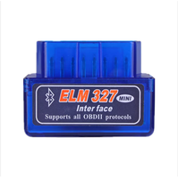 Escáner de Diagnóstico OBDII V2.1 para Automóviles, Detector de Fallas, Funciona con Batería, Plástico ABS, Lector de Códigos OBD ELM327