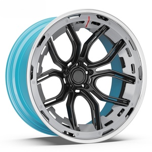 ล้อฟอร์จสี่ชิ้นเหมาะสำหรับ MC-laren 720-S <span class=keywords><strong>FE</strong></span>-rrari 488 F-8 SF-90เมอร์เซเดส S-L <span class=keywords><strong>21</strong></span> 22 23 24นิ้วรองรับการปรับแต่ง - Product Image 2