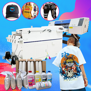 Audley Mô Hình Mới 60Cm <span class=keywords><strong>2</strong></span> Eps I3200 Dtf Máy In 60Cm <span class=keywords><strong>A3</strong></span> Pet Phim Máy In T-Shirt Dtf Máy In Với Lắc Bột Máy - Product Image 4