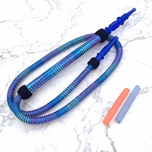 Mangueras de Plástico Acrílico en Espiral Coloridas para Narguile, Accesorios para Narguile, Tabaco, Artículos para Fumar - Product Image 3