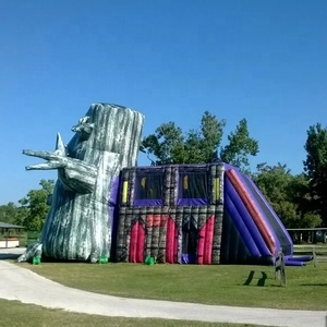 Parcours d'obstacles de forêt enchantée de conception nouvelle, château gonflable à deux étages à <span class=keywords><strong>vendre</strong></span> - Product Image 6
