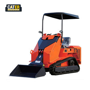 Mesin Pengolah Tanah Diesel <span class=keywords><strong>Mini</strong></span> Skid Steer <span class=keywords><strong>Loader</strong></span> Kapasitas Beban Operasional 350kg dengan Mesin dan Perlengkapan Impor - Product Image 1