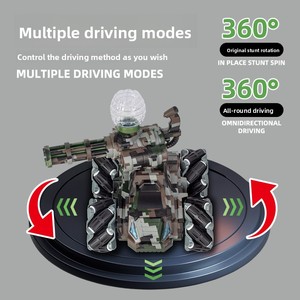 Tanque RC para niños transfronterizo, <span class=keywords><strong>Sensor</strong></span> de gestos de coche, bomba de agua controlada, lanzamiento de camuflaje, vehículo blindado, juguetes para niños - Product Image 2