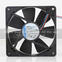Ventilateur de refroidissement axial silencieux à trois fils 5V 24V 48V DC 12V 440mA 5.3W AC EC 12025 120X120X25MM 12CM à grand débit d'air 4412F/2G