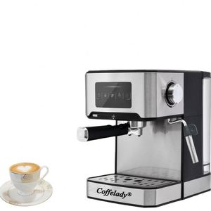 เครื่องชงกาแฟเอสเปรสโซไฟฟ้าขนาดเล็กแบบพกพาสแตนเลสสำหรับชงชา บ้าน สำนักงาน - Product Image 2