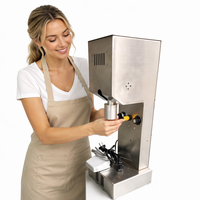 Machine de bouchage semi-automatique électrique pour flacons de vernis à ongles avec bouchonneuse à vis pour flacons de vernis à ongles 220V Usage professionnel
