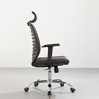 Chaise de bureau pivotante ergonomique de dos de squelette de coussin d'arête de poisson d'éponge indigène de roulement fort pour la vente