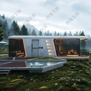 Nga Nhật Bản namibia prefab nhà bãi biển Viên Nang Nhà Cắm Trại nơi tốt vườn nhà tùy chỉnh khách sạn nhà ở nguồn nhà máy - Product Image 6