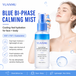 Bruma Facial Biphasada Refrescante con Guaiazuleno Azul y EGF, Hidratante, Calmante y de Enfriamiento Instantáneo, No Pegajosa - Product Image 3