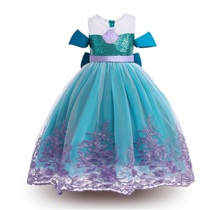 ชุดเจ้าหญิงร็อคกี้ เอลซ่า อันนา สโนว์ไวท์ สำหรับงานคริสต์มาส งานวันเกิด โซเฟีย เบลล์ ราพันเซล ชุดแฟนซีสำหรับเด็กผู้หญิง - Product Image 1