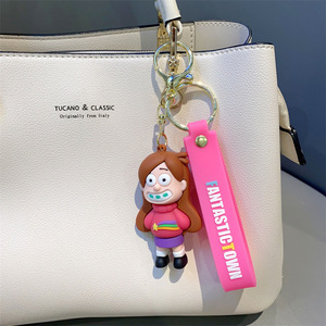 Llavero de Ciudad Extraña, Lindo Muñeco de PVC Meibao <span class=keywords><strong>Dipu</strong></span>, Colgante para Parejas, Colgante para Bolsa de Coche, Pequeño Regalo - Product Image 2