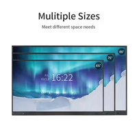 65 75 86 98 110 pouces école salle de classe éducation enseignement tableau blanc interactif numérique intelligent tableau blanc pour conférence