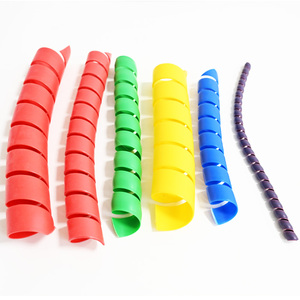 Manguito protector en espiral de alta elasticidad y resistente al desgaste, tubo de arnés de cables, tubo de red - Product Image 3
