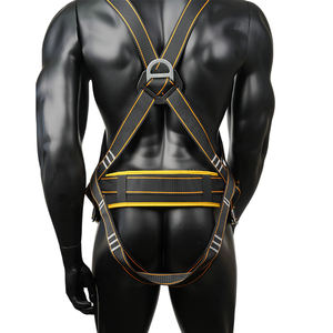 สายรัดเพื่อความปลอดภัยเต็มตัวสำหรับงานอุตสาหกรรมพร้อมแผ่นห่วงรูปตัว D และเอวหลังปรับได้อุปกรณ์สำหรับจับในฤดูใบไม้ร่วง - Product Image 4