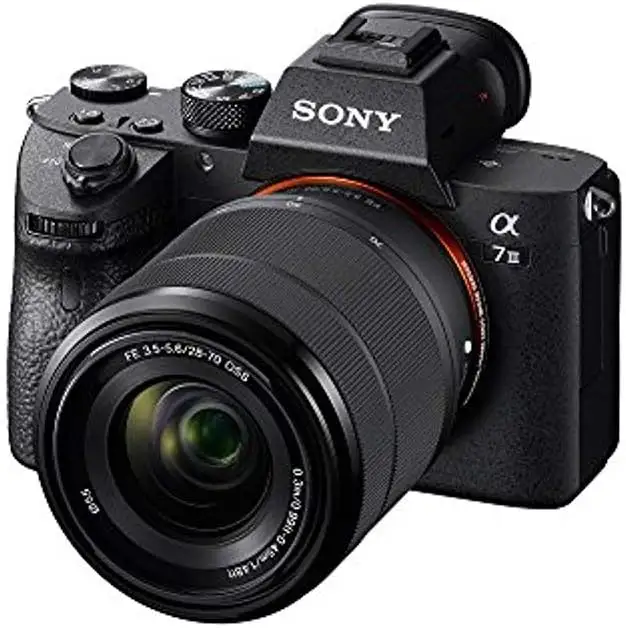 Brand New for Sony A7 III Mirrorless Camera with 28-70mm Lens and Battery Pack for Consumer Electronics Photography