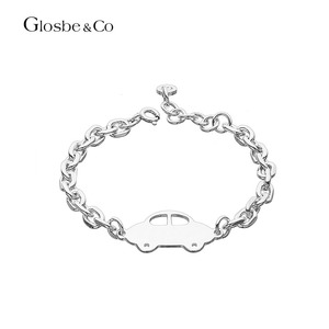 Bracelets en argent pur pour garçons, chaîne et maillons mignons, fabrication OEM/ODM, Vietnam - Product Image 2