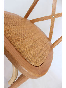 Chaises de jardin et d'hôtel en bois massif de luxe à dossier croisé pour réception de <span class=keywords><strong>mariage</strong></span> et entrée de salon - Vente directe d'usine - Product Image 3