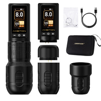 Ambition Soldier 270 2400mAh Brushless Motor 4.0mm/4.5mm Stroke Professional Wireless Rotary Tattoo Pen Gun Machine for Body Art
