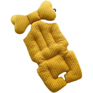 In inserto coprisedile reversibile in cotone <span class=keywords><strong>neonato</strong></span> fodera spessa passeggino - Product Image 2