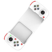 Stretch Joypad 2.4G Nirkabel Baterai 350mAh Enam Sumbu Sensor Gerak Lampu RGB Pegangan Game Tembak Balap