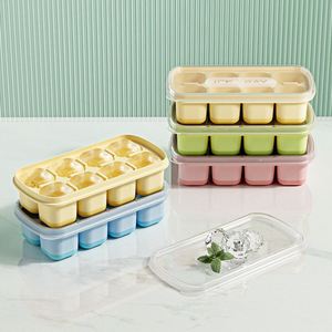 Nueva Caja de Almacenamiento para Cubos de Hielo con Tapa para Hacer Cubos de Hielo Suaves, Caja para Ocho Frutas, Venta al por Mayor - Product Image 4