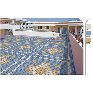 Nhà máy nóng bán tráng men 12 mét dày gạch vuông Non-Slip đánh bóng gạch lát sàn trong nhà ngoài trời siêu thị vuông <span class=keywords><strong>Plaza</strong></span> - Product Image 6