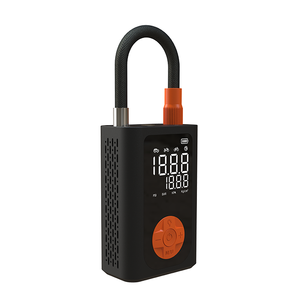 Compresseur d'air électrique portable 4000mAh batterie 150 PSI affichage numérique et lampe à LED <span class=keywords><strong>pour</strong></span> voiture, vélo, moto, scooter et balles - Product Image 3