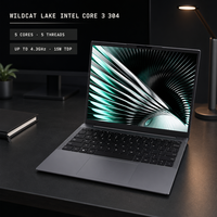 UniBook Intel Core 3 304 Business Laptop 14 Inci Layar IPS 1920x1200 8GB 256GB Windows 11 Pro 60Hz