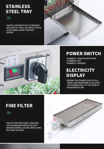 เครื่องสกัดน้ำอ้อยไฟฟ้าสแตนเลส 450W รุ่นวินเทจ - Product Image 5