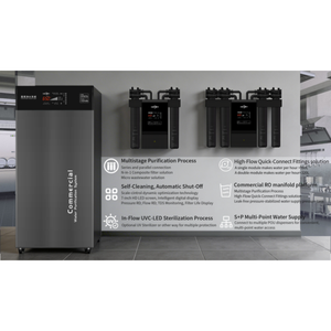 Purificador de Agua de Ósmosis Inversa de 5 Etapas para Uso Comercial, Dispensador con Filtración Controlada por Aplicación para Hogar, Cocina y Exteriores - Product Image 6