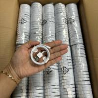 Câble USB iPhone blanc 1M, charge rapide 20W, blindage TPE, certifié CE, avec conducteur en cuivre pur pour iPhone 11/12/13/14 Pro