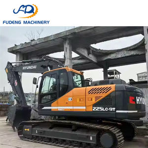 מטופח במקום המשמש 22.5 טון היונדאי 225 LC-9T מחפר סורק הידראולי מחפר לבנייה - Product Image 6