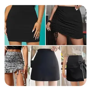 Women's dresses and skirts are randomly shipped as used clothing and jacket inventory manufacturers