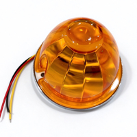 Feu de gabarit latéral universel LED ambre en forme de goutte d'eau pour camion lourd et remorque