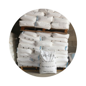 مادة تعديل التأثير البلاستيكية عالية الجودة، بولي إيثيلين مكلور <span class=keywords><strong>CPE135</strong></span> لمنتجات البي في سي - Product Image 3