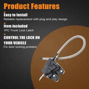 Phía sau thân cây nắp cổng sau chốt khóa Assy cho Tesla mô hình S mô hình x 2012 2021 liftgate chốt 600665400b 6006654-00-b - Product Image 5