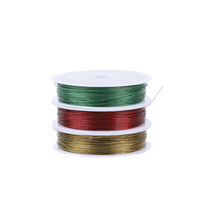 Corde à linge et ligne de pêche en acier inoxydable 304 avec revêtement de couleur pour l'extérieur Fil d'acier scellé en plastique - Product Image 2