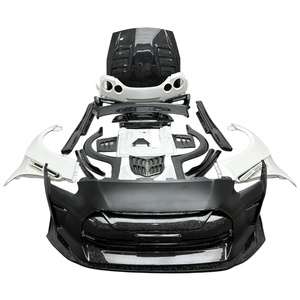 Kits de Carrocería de Fibra de Carbono Forjada Estilo Top Secret para Nissan R35 GTR 2008-2022: Parachoques Delantero, Alerón Trasero, Capó, Guardabarros, Faldones Laterales - Product Image 1