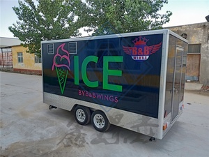 شاحنة مقطورة طعام بتصميم متنقل فريد يحظى بشعبية كبيرة مع معدات مخصصة - Product Image 3