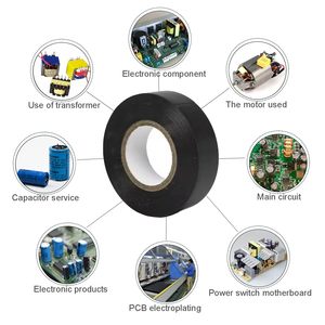 Yongyu nhà sản xuất tùy chỉnh Chứng Khoán không thấm nước cách điện tự dính cuộn chịu nhiệt <span class=keywords><strong>PVC</strong></span> cách điện Băng điện - Product Image 3