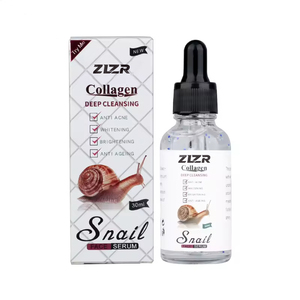 Sérum Visage Anti-Âge OEM à Marque Blanche au Collagène de Bave d'Escargot, Peptides de Thé Vert, Aloe Vera et Acide Hyaluronique - Éclaircissant et Blanchissant - Product Image 1