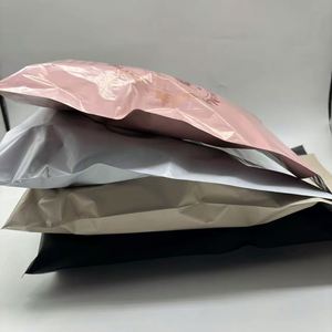 Biodegradable Eco Friendly Custom LOGO Poly Matte Black Mailer Envelope Courier Package <b>Bag</b> for Shipping <b>Clothing</b> Mailing <b>Bags</b> - Product Image 5