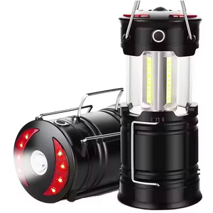 Rechargeable <b>LED</b> Camping Lantern Aluminum Alloy IP65 Waterproof With <b>Red</b> Side <b>Lights</b> For Outdoor Use - Product Image 6