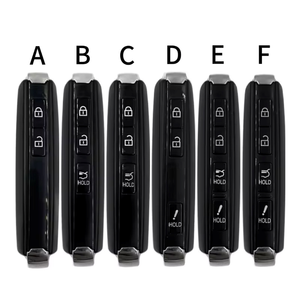 高品質 2/3/4ボタン スマートキーシェル 交換用ハウジングケース マツダ車用キー - Product Image 1