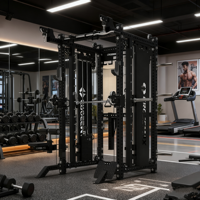 Système de poulies métalliques tout-en-un, équipement de gym commercial, entraîneur multifonction, cage de musculation, rack à squats, exercices pour triceps, pour usage domestique