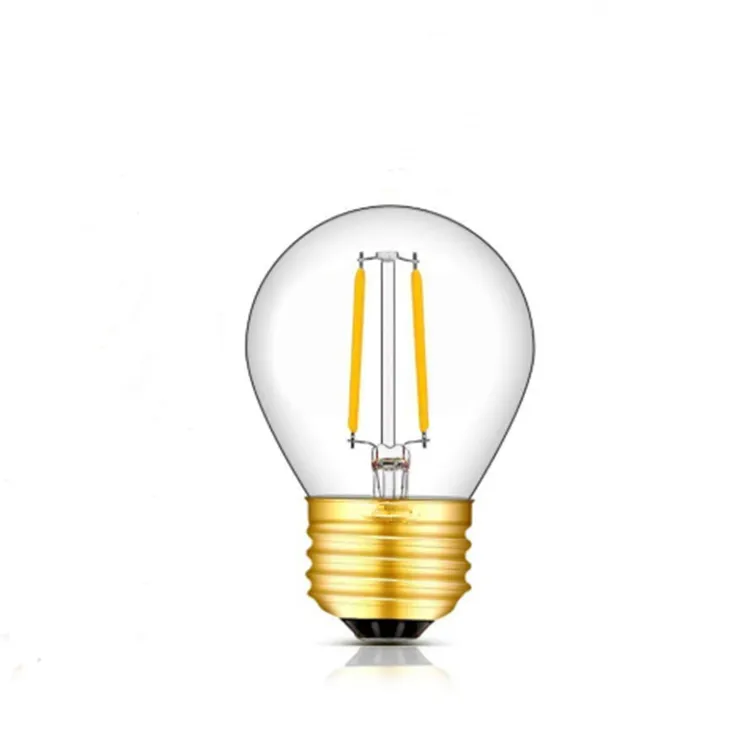 Chất Lượng Tốt Nhất 2 Watt Edison LED Globe Bulb 2700K Mềm Ấm Trắng 30W Tương Đương 300LM Dimmable E27